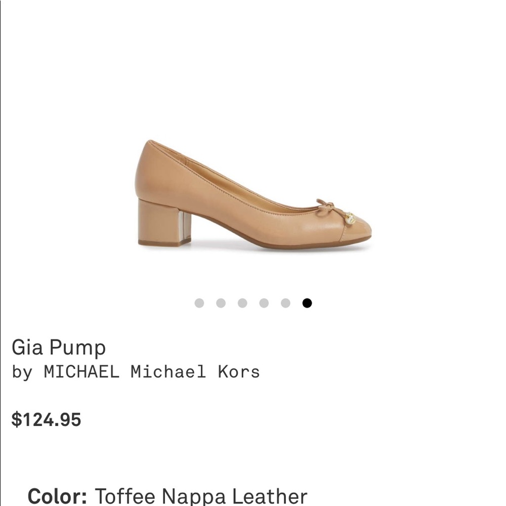 Michael Kors heels, perfect for work!